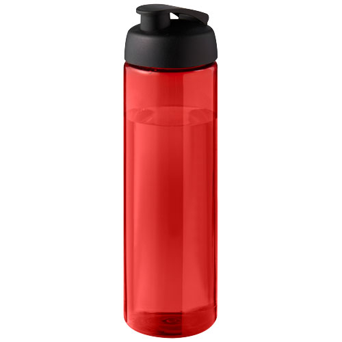 Bidon de sport publicitaire 850 ml Ocean Plastic H2O Active® Rouge / Noir